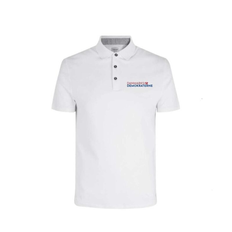 Danmarksdemokrater Poloshirt Hvid