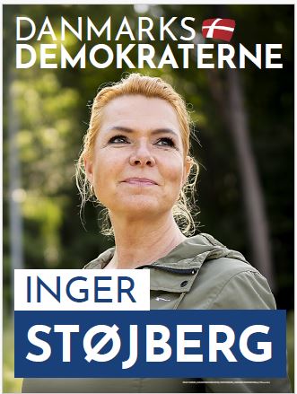 .Inger Støjberg Plakat